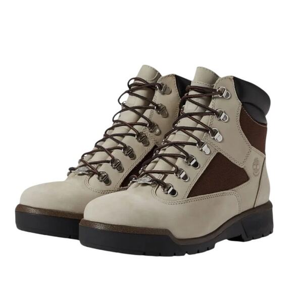 Timberland Field Boot 6 inch WP L/F Boot - Color: Light Taupe Nubuck -Size: 11.5 - Picture 1 of 5